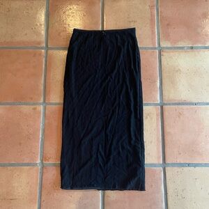 urban outfitters black skirt